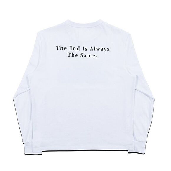 The End Long Sleeve - White size Medium - Picture 2 of 2